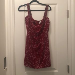 Princess Poly Red poka dot dress